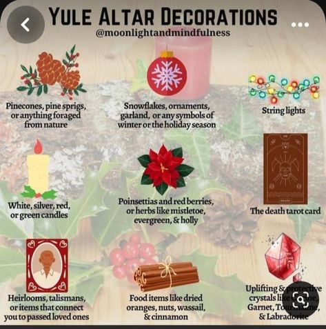 Yule Ideas, Yule Altar, Wicca Holidays, Yuletide Decorations, Witchy Christmas, Yule Traditions, Yule Crafts, Pagan Christmas, Yule Celebration