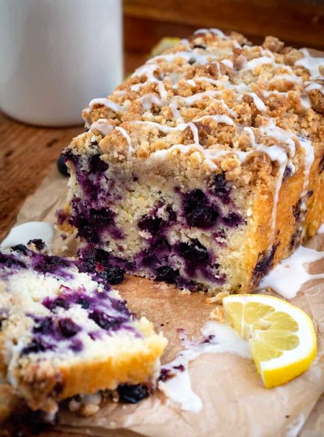 Blueberry Crumble Coffee Cake, Berry Coffee Cake, Blueberry Buckle Cake, Blueberry Buckle Recipe, Lemon Blueberry Pound Cake, Lemon Blueberry Loaf, Blueberry Crumb Cake, Blueberry Pound Cake, Blueberry Buckle