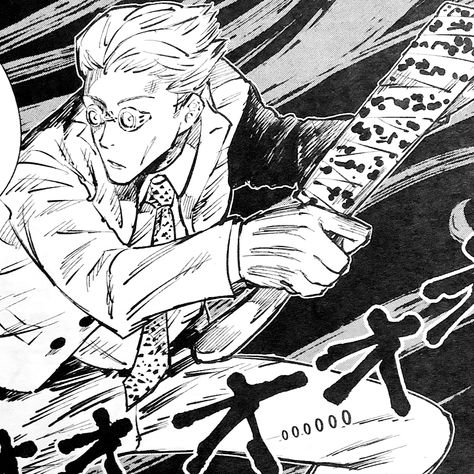 Jujutsu Kaisen Manga, Nanami Kento, Manga Icons, Jujutsu Kaisen, Jujutsu, White, Black