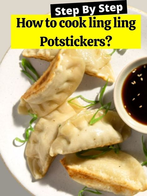 How to cook ling ling Potstickers? How To Cook Pot Stickers, Potsticker Dipping Sauce, Pot Stickers Recipe, Frozen Potstickers, Potstickers Recipe, Food Asian, Meals At Home, Pot Stickers, Food Appetizers