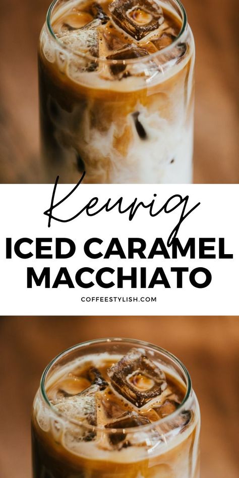 Cold Brew Caramel Macchiato, Oat Milk Caramel Macchiato, Starbucks Recipes Caramel Macchiato, Carmel Macchiato Starbucks Copycat, Copycat Caramel Macchiato, Starbucks Caramel Macchiato At Home, Iced Macchiato Starbucks, Expreso Coffee Recipe, At Home Iced Caramel Macchiato