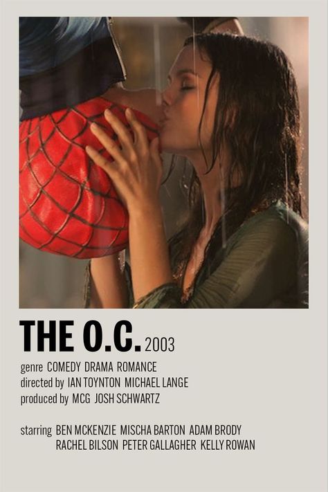 The Oc Poster, Show Polaroid Poster, Poster Polaroid, Peter Gallagher, Ben Mckenzie, Adam Brody, Mischa Barton, Polaroid Poster, Movie Poster Wall