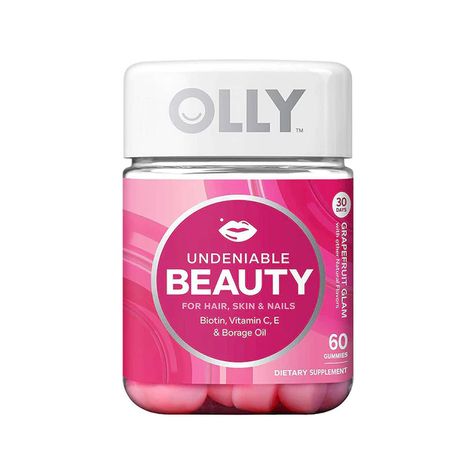 The Ultimate Hair, Skin And Nail Vitamins To Complete Your Beauty Routine Olly Vitamins, Best Hair Growth Vitamins, Vitamins For Healthy Hair, Sunburn Relief, Nail Vitamins, Borage Oil, Vitamins For Hair Growth, Beauty Vitamins, Alkaline Diet