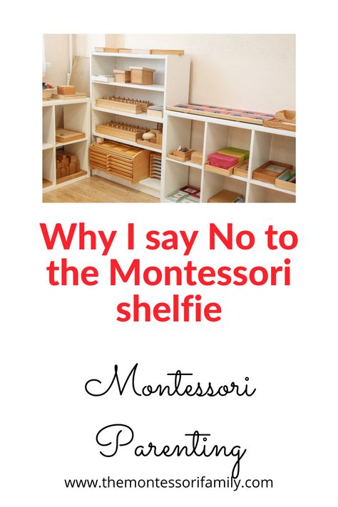 Why I say No to the Montessori shelfie, aka taking a picture for your Social Media of what is your Montessori shelf. A Montessori shelfie can inspire you, but above all, your child should be the one inspiring you! I want to remind you to not be worried because your shelfie picture is not as beautiful as some Instagram accounts you follow. Montessori Art Shelf Ideas, Waldorf Toy Shelf, Small Montessori Nursery, Montessori Toy Display, Montessori Shelf Ikea, Cheap Montessori Ideas, Montessori Organization Ideas, Diy Montessori Toy Shelf, Montessori Decoration Ideas