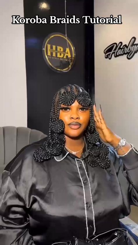 Koroba Braids Tutorial #korobahairstyle #korobabraids #braids #braidst... | TikTok Koroba Braids Hairstyles, Braids Tutorial, Braid Tutorial, Braids Hairstyles, Black Beauty, Protective Hairstyles, Curly Hair, Braided Hairstyles, Twitter Image