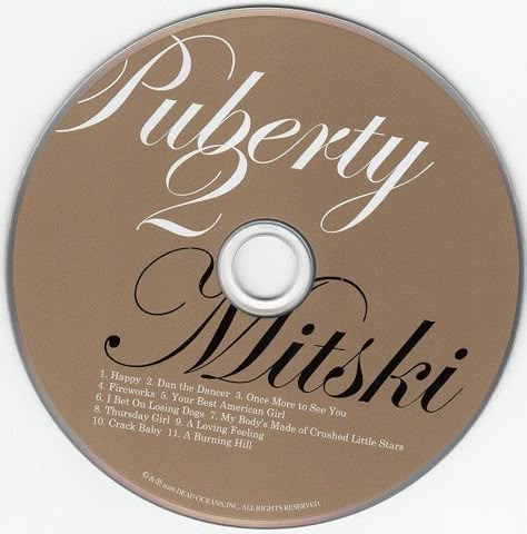 #mitski #cd #vinyl #mitski #aesthetic #widget #icon Mitski Puberty 2, A Burning Hill, Mitski Album, I Bet On Losing Dogs, Indie Rock Fashion, The Dancer, Widget Icon, Losing A Dog, Cd Album