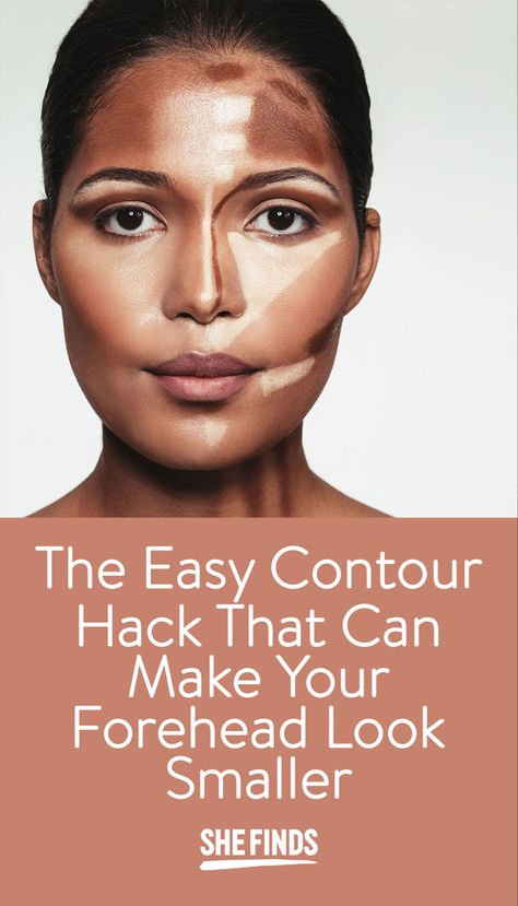 With one easy contour hack from a professional makeup artist and expert, you can make your forehead look smaller in a few simple steps. Read on for tips, suggestions and insight from Natalia Barlow, pro MUA and owner of Glow by Natalia Barlow LLC. #makeup #makeuptutorial #makeuplover #makeover #beautyproducts #beautyblog #fashion #fashionista #fashionable #fashionstyle #style #ideas Easy Contour, Small Forehead, Pro Makeup Artist, Light Concealer, How To Apply Concealer, Natural Skin Tone, Edgy Makeup, Stage Makeup, Full Face Makeup