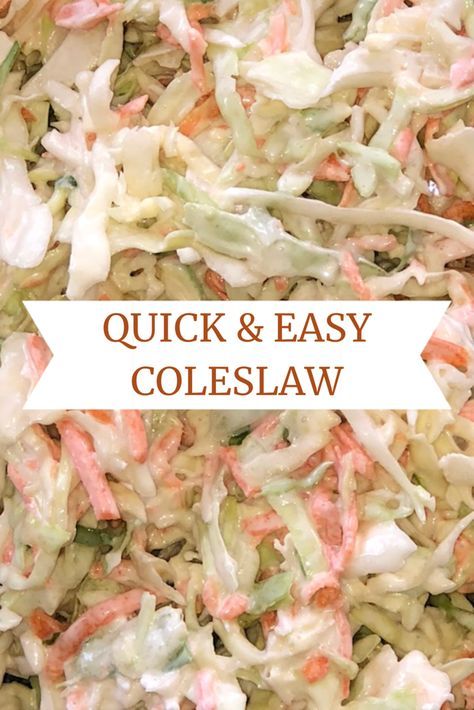 Simple Coleslaw Recipe, Yummy Coleslaw Recipe, Simple Coleslaw, Easy Coleslaw Recipe, Healthy Coleslaw Recipes, Best Coleslaw Recipe, Easy Coleslaw, Coleslaw Recipe Easy, Coleslaw Salad