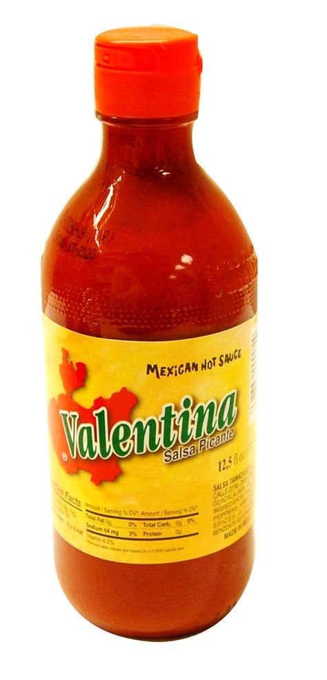 Salsa Valentina Salsa Chili, Hot Salsa, Hot Sauce Bottles, Mole, Hot Sauce, Nutrition Facts, Chili, Home Garden, Condiments