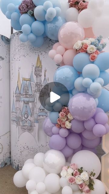 Nicole Creations Houston on Instagram: "A dreamy Cinderella theme birthday for Eliza’s 8th birthday!  Thanks for Mommy Cindy for choosing us once again! I appreciate the trust you put on us on every event  And I am so happy to introduce our led butterflies. They being magic to any event   #cinderellatheme #balloongarland #storybook #princesstheme #eventsdecorator #castle #kidsbirthdayparty" Cinderella Theme Birthday Party, Cinderella Theme Birthday, Cinderella Birthday Theme, Cinderella Party Theme, Butterfly Themed Birthday Party, Cinderella Theme, Cinderella Birthday Party, 4 Birthday, Cinderella Party