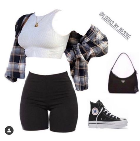 Mesh Shirt And Shorts Outfit, Everyday Outfits Baddie Summer, Alexis Core Outfit, Cute Fall Shorts Outfits, Baddie Outfit Ideas For School, Baddie Outfits Casual Spring, Baddie Outfits For School Summer, Cute Outfit Ideas For School Baddie, Cute Lazy Outfits For Summer