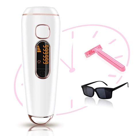 Amazon.com: IPL Hair Removal for Women and Men Permanent Painless Hair Remover Device for Facial Whole Body At Home, Upgraded to 999,999 Flashes: Beauty Hair Regrowth Remedies, Hair Regrowth Women, Permanent Laser Hair Removal, Hair Regrowth Shampoo, Light Brown Skin, Laser Hair Removal Device, At Home Hair Removal, Hair Regrowth Treatments, Ipl Hair Removal