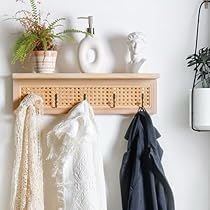 Entryway Coat Hanger, Rustic Coat Hooks, Pretty Decorations, Coat Rack Wall Mount, Shelf Entryway, Business Decor, Coat Rack Wall, Pretty Decor, Wall Storage