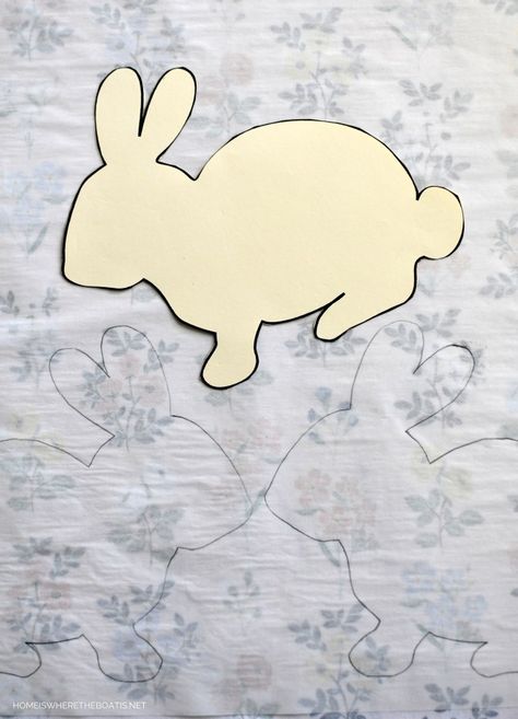 Sew Bunny, Bunny Pillow, Bunny Templates, Diy Pillow, Pillow Cases Diy, Bunny Napkins, Diy Pillow Covers, Bunny Pattern, Easter Bunny Wreath