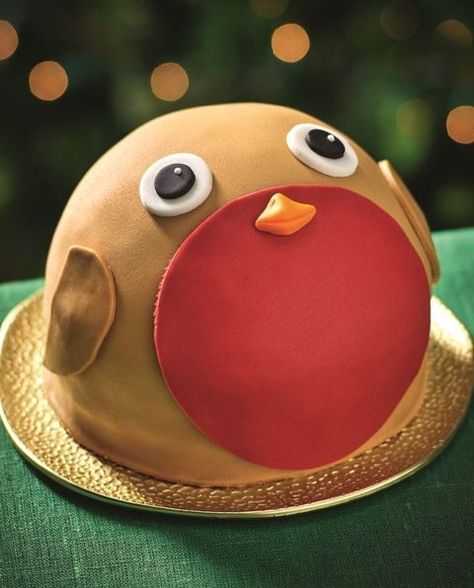 Morrisons Robby the Robin Cake Robin Cake, Traditional Turkey, Cake Competition, Christmas Sales, Cakes And Desserts, Festive Food, Christmas Cake Decorations, Xmas Cake, Christmas Cakes