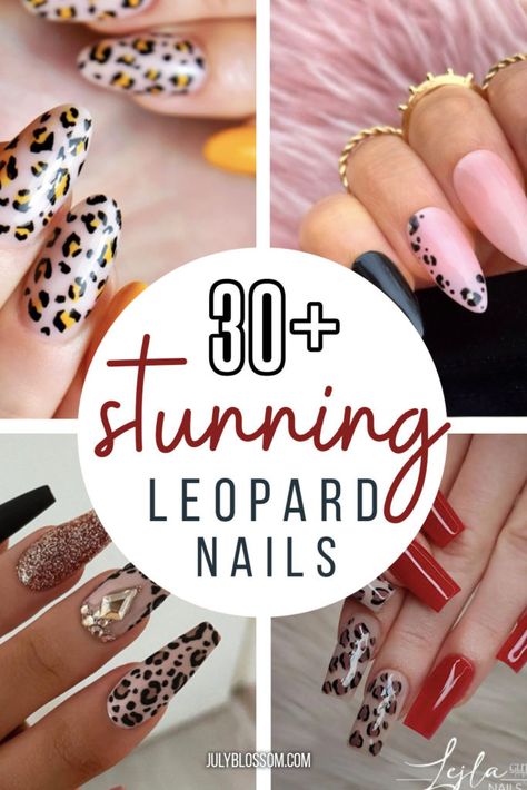 Cheetah Nail Art, Sharpie Nail Art, Zebra Nail Designs, Leopard Print Nail Art, Leopard Print Nail, Leopard Nail Designs, Animal Nail Designs, Leopard Nail Art, Acrylic Nail Designs Coffin