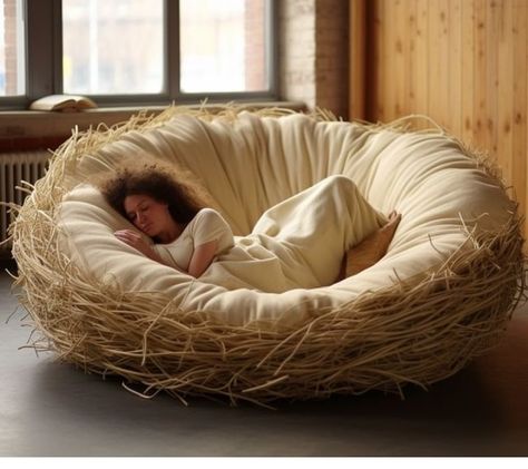 Nest Bed Human, College Campaign, Human Nest, Bed Nest, Nest Bed, Cozy Room Decor, Cozy Room, Bird Nest, Diy Bed