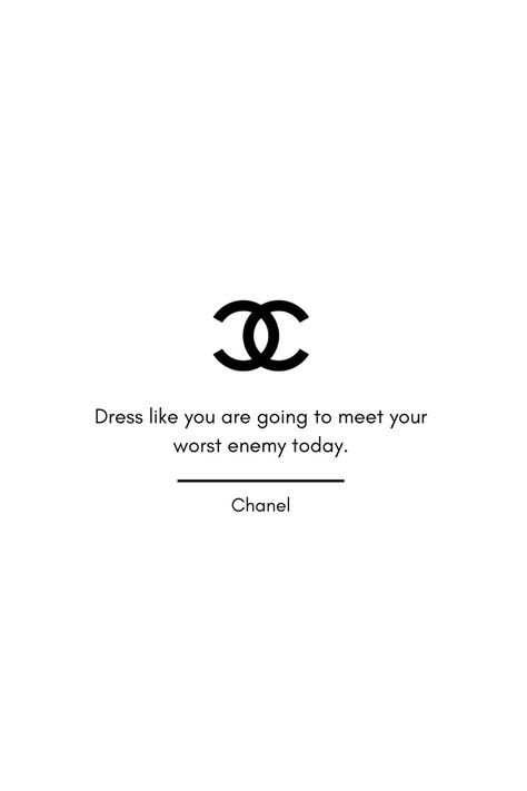 Coco Chanel Quote Chanel Iphone Wallpaper, Angry Issues, Coco Chanel Wallpaper, Fashion Quotes Inspirational, Chanel Quotes, Coco Chanel Quotes, Fashion Poster Design, Vision Board Photos, Bar Gifts