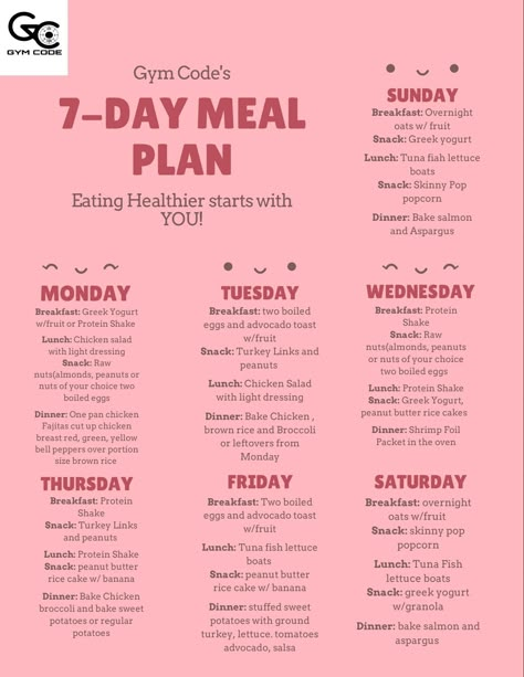 Weekly meal plan #правильноепитание #пп #какпохудеть #похудение #диета #здоровоепитание #питаниедляпохудения #похудеть #ппрецепты #менюнанеделю #похудетьбыстро Healthy Breakfast Weekly Planner, Healthy Good Food Recipes Easy, Meal Planning Menus Healthy, Semaglutide Meals, How To Eat Healthy For Beginners, Meal Ideas Quick, 75 Challenge, Fruit Lunch, Eating Schedule