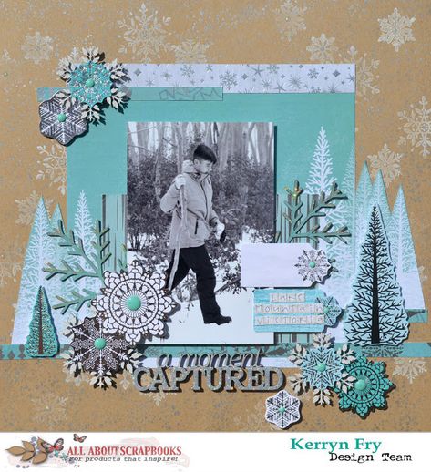 All About Scrapbooks Australia: A Moment Captured using Kaisercraft Let It Snow by... Winter Scrapbook Layouts, Kaisercraft Layouts, Snow Weather, Winter Scrapbooking, Christmas Scrapbook Pages, Christmas Scrapbook Layouts, Scrapbook Pictures, School Scrapbook, Christmas Layouts