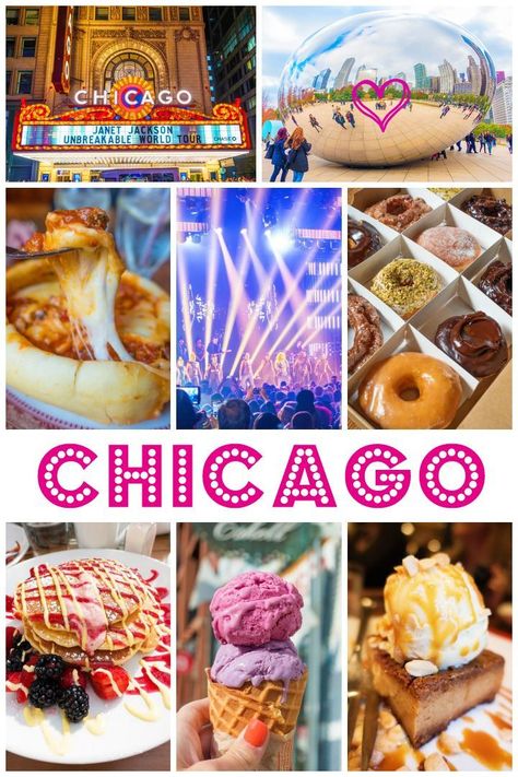 Best Things to Eat, See, & Do in Chicago! Tips & Tricks for the perfect Girls Weekend Getaway. Chicago Girls Trip, Planning Trip, Visiting Chicago, Chicago Weekend, Chicago Vacation, Chicago Things To Do, Chicago Trip, Chicago Aesthetic, Chicago Eats