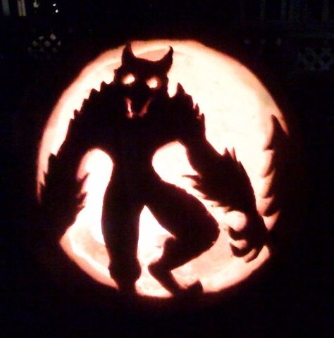 Werewolf pumpkin by SabrePanther on DeviantArt Pumpkin Carving Ideas Werewolf, Werewolf Pumpkin Carving, Werewolf Pumpkin, Frankenstein's Bride, Marshmallow Shooter, Create Board, Dream Castle, 90s Fashion Outfits Hip Hop Party, Pumpkin Carving Designs