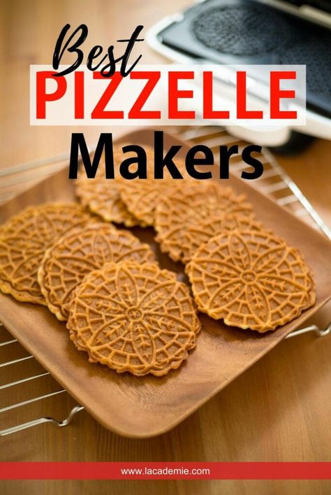 Best Pizzelle Makers Pizzelle Makers, Pizzelle Iron, Pizzelle Maker, The Best Desserts, Perfect Cookies, Best Kitchen Tools, Best Desserts, Perfect Cookie, Delicious Treats