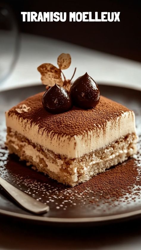 Transformez vos repas en un moment gourmand avec ce tiramisu moelleux sans œufs. Cette recette est idéale pour les amateurs de desserts légers, tout en conservant l’authenticité des saveurs italiennes. À tester absolument ! Dessert, Cake