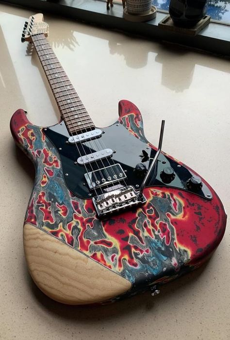 Guitar Aesthetics, Instruments Art, Electric Guitar Design, Guitar Obsession, Custom Electric Guitars, Guitar Photography, Cool Electric Guitars, Play Guitar, Beautiful Guitars