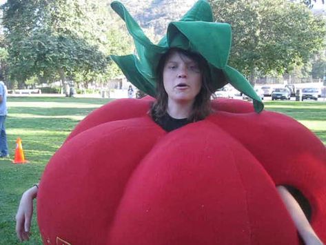 A Rotten Tomato speaks Tomato Costume, Rotten Tomatoes