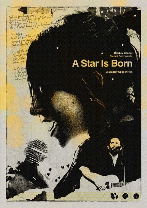 A Star Is Born - Oscars 2019 on Behance Orchestra Concerts, Tv Posters, Movie Magazine, Taylor Swift Posters, Avengers Age, Vintage Icons, Movie Posters Minimalist, Age Of Ultron, Upcoming Books