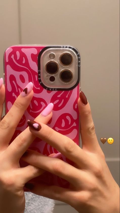 Life Restart, Smiley Face Phone Case, Pink Smiley Face, Pink Smiley, Gaming Tech, Pink Cases, Phone Stuff, Smiley Faces, Insta Inspo