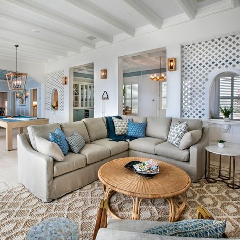 25 Charming Coffered Ceiling Living Room Ideas You Should See Coffered Ceiling Living Room, Ceiling Living Room Ideas, Coffered Ceiling Ideas, Pool Room, Living Room Styles, White Fireplace, Ceiling Ideas, Room Ceiling, Living Room Ceiling