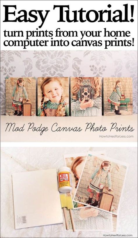 Mod Podge Canvas Photo Prints..an easy one with you today that’s cheap and quick to make… Mod Podge Canvas Photo Prints. Mod Podge Canvas, Xmas Photography, Joululahjat Diy, Mod Podge Projects, Mod Podge Crafts, Foto Transfer, Canvas Diy, Noel Art, Canvas Photo