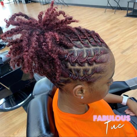 Cute Loc Retwist Styles, Locs Hair Styles Women, Barrel Twist Loc Styles Women, Easy Loc Updo Styles, Starter Locs Retwist Styles, Starter Loc Retwist Styles For Women, Short Retwist Locs Style, Loc Barrel Style, Started Locs Styles