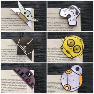 Star Wars Bookmarks Diy, Star Wars Bookmarks Printable, Star Wars Arts And Crafts, Starwars Bookmark, Star Wars Bookmarks, Star Wars Diy Gifts, Star Wars Craft, Diy Star Wars, Star Wars Decorations