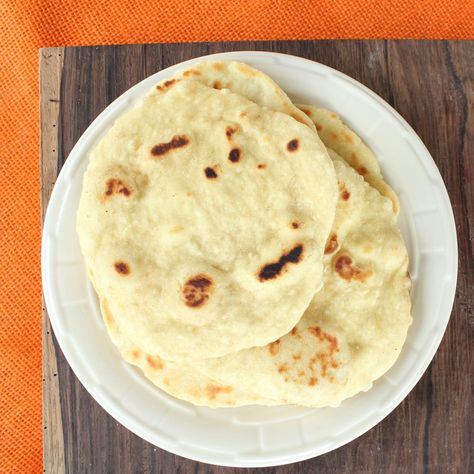 Thai Pan Fried Roti Bread Recipe - WhitneyBond.com Thai Bread, Roti Bread Recipe, Thai Roti, Chili Jam, Trinidad Food, Roti Bread, Guyanese Recipes, Trinidad Recipes, Unleavened Bread