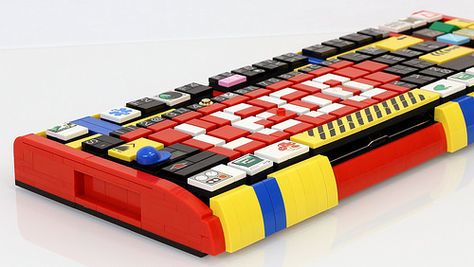 Lego Keyboard, Custom Keyboard, Mechanical Keyboards, Mechanical Keyboard, Custom Paint, A R, Keyboard, Music Instruments, Lego