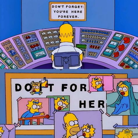 Do it for her #   #TheSimpsons #humor #lmao #lol #meme #memes #joke #jokes #quote #quotes #haha   #tv #funny #Simpsons Do It For Her, Simpsons Meme, Simpsons Tattoo, Simpsons Characters, Simpsons Art, Memes Of The Day, Parenting Memes, R Memes, Top Funny