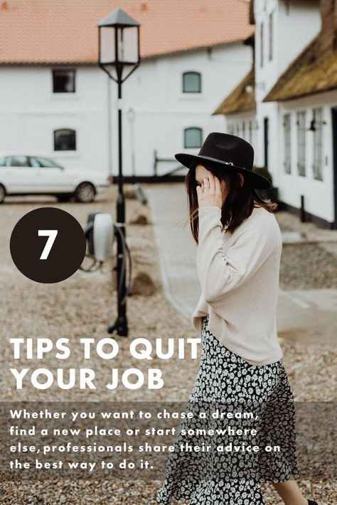 Quitting your job can be terrifying. Here are some tips on the best ways to do it.  Job Advice, Career Change, Quitting Job, New Job, Career Advice, Professional Advice, Career Tips, Young Adult, Adulting, Finding a Job, Quit My Job Quiet Quitting Job, Quitting Job Without Another, Job Change Decision, How To Quit Your Job And Travel, Can’t Find A Job, It Job, Finding A Job, Corporate Life, Career Ideas