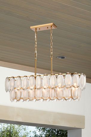 HE5M7 Sterling Industries Curiosity 5-Light Linear Chandelier Linear Chandeliers, Zebra Furniture, Havenly Dining Room, Linear Light Fixture, Modern Tudor, Console Entryway, Coastal Lighting, Dining Chandelier, Room Chandelier