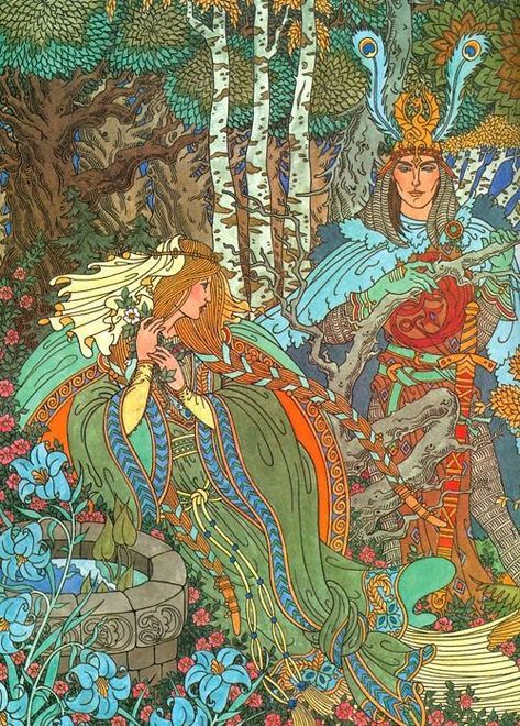 Tam Lin, Fairy Tale Romance, Fantasy Garb, Fairytale Illustration, Have Inspiration, Time Life, Fairytale Art, Big Art, The Fairy