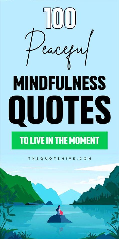 Find peace with these powerful mindfulness quotes. Funny Mindfulness Quotes, Mindful Quotes Inspiration, Zen Quotes Mindfulness, Daily Meditation Quotes, Quotes About Mindfulness, Wellness Quotes Mindfulness, Mindfulness Quotes Inspiration, Life Balance Quotes, Balance Quotes