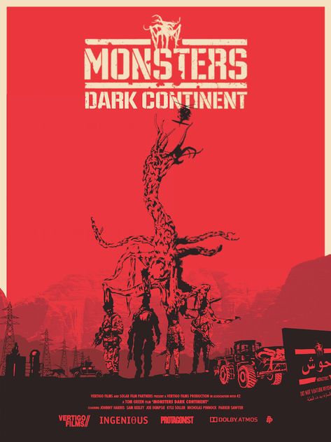 Kyle Soller, Johnny Harris, Dark Continent, Monster 2, Science Fiction Movies, Fiction Movies, Home Video, Green Monsters, We Are Back