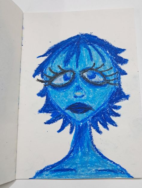 Tim Burton Core, Crayon Drawings, Trash Art, Oil Pastel Art, Crayon Art, Art Painting Gallery, Art Diary, Arte Sketchbook, Cute Doodle Art