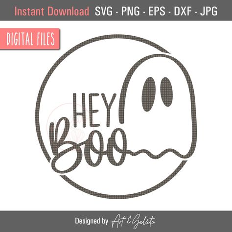 Hey Boo Svg Free, Hey Boo Halloween Sign, Door Hanger Svg Free, Diy Boo Sign, Halloween Door Signs Diy, Hey Boo Door Hanger, Cricut Door Signs, Cricut Halloween Decorations, Halloween Cricut Projects