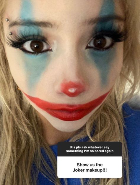 Clown Makeup Face Paint, Pretty Clown Makeup Halloween, Pre Shower Makeup Ideas Crazy, Pre Shower Makeup Ideas Funny, Preshower Makeup Ideas, Halloween Makeup Ideas Clown, Pre Shower Makeup Ideas, Clown Activities, Makeup Ideas Clown