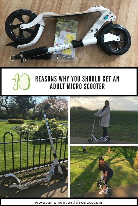 10 Reasons Why You Should Get An Adult Micro Scooter    Since my daughters have had scooters, I always wondered what it would be like to get an adult scooter. I see them so happy and free when they are using theirs that I wanted to experience that same feeling too!    #scooters #keepfit Mommy Group, Parenting Photography, Micro Scooter, Welcome To The Group, Real Parents, Home Education, My Daughters, Happy Mom, Keep Fit