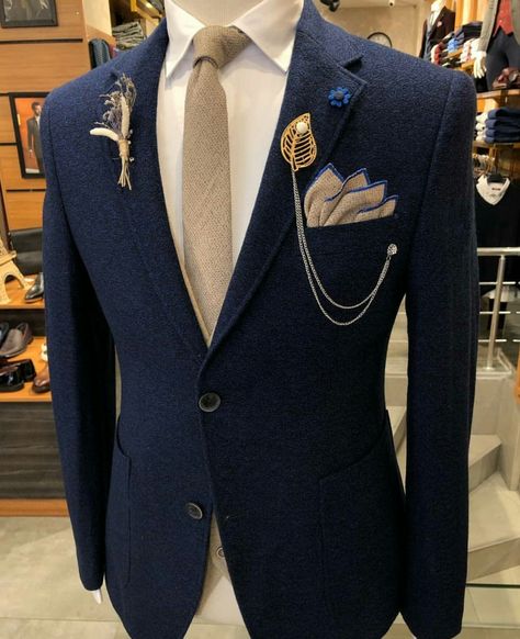 Court Pants For Men, Court Pants For Men Wedding, Prom Men Outfit, Blue Blazer Outfit, Court Outfit, Suit Clothes, Clothes Jacket, Classy Suits, Mens Kurta Designs