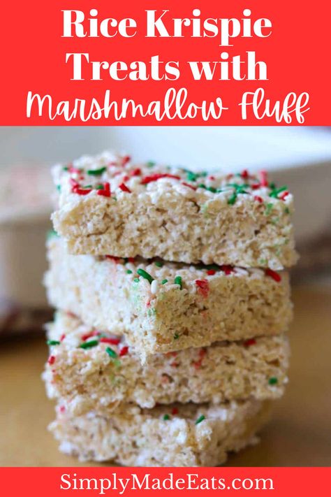 Marshmallow fluff rice krispie treats stacked on parchment paper. Rice Krispie Covered Marshmallows, Rice Crispy Treats Christmas, Easy Christmas Treat, Krispie Treats Christmas, Chocolate Covered Pecans, Rice Krispie Treats Christmas, Rice Krispies Recipe, Chocolate Rice Krispies, Easy Holiday Treats